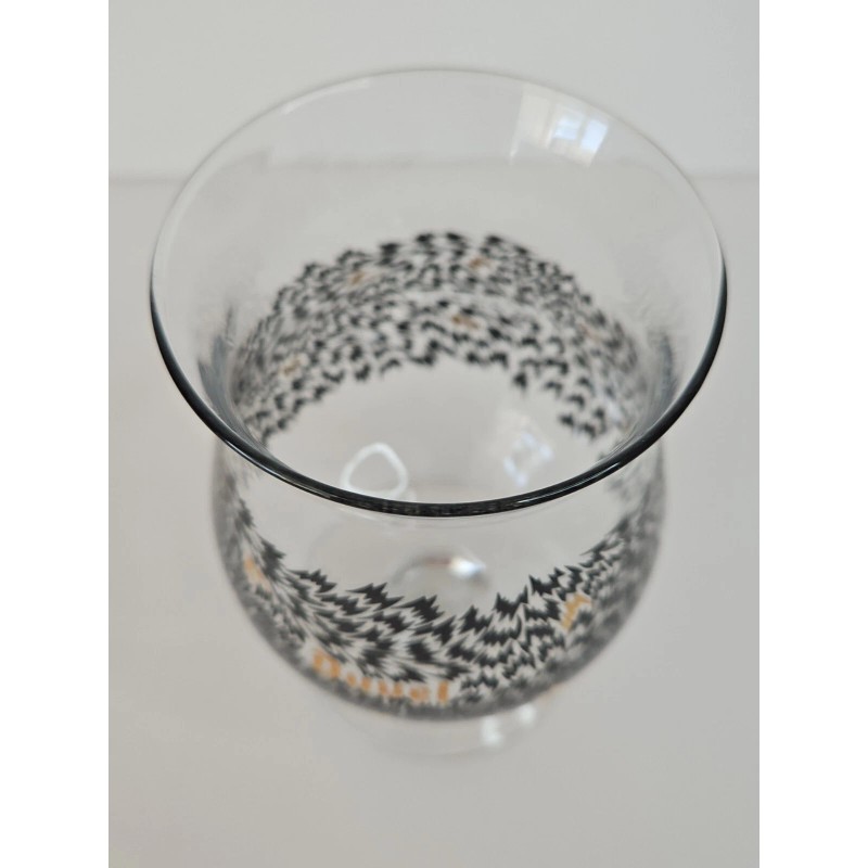 Duvel Beer Tulip Glass Eley Kishimoto Black And Gold Flurry