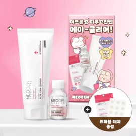 Neogen 트러블 패치 본품증정 슈야에디션 네오젠 에이클리어 핑크 스팟+클렌징 폼 기획세트 206244 Trouble Patch Shuya Edition Neogen A-Clear Pink Spot+Cleansing Foam Set