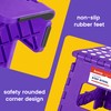 ACSTEP Folding Step Stool Portable Collapsible Plastic Step Stool, Foldable