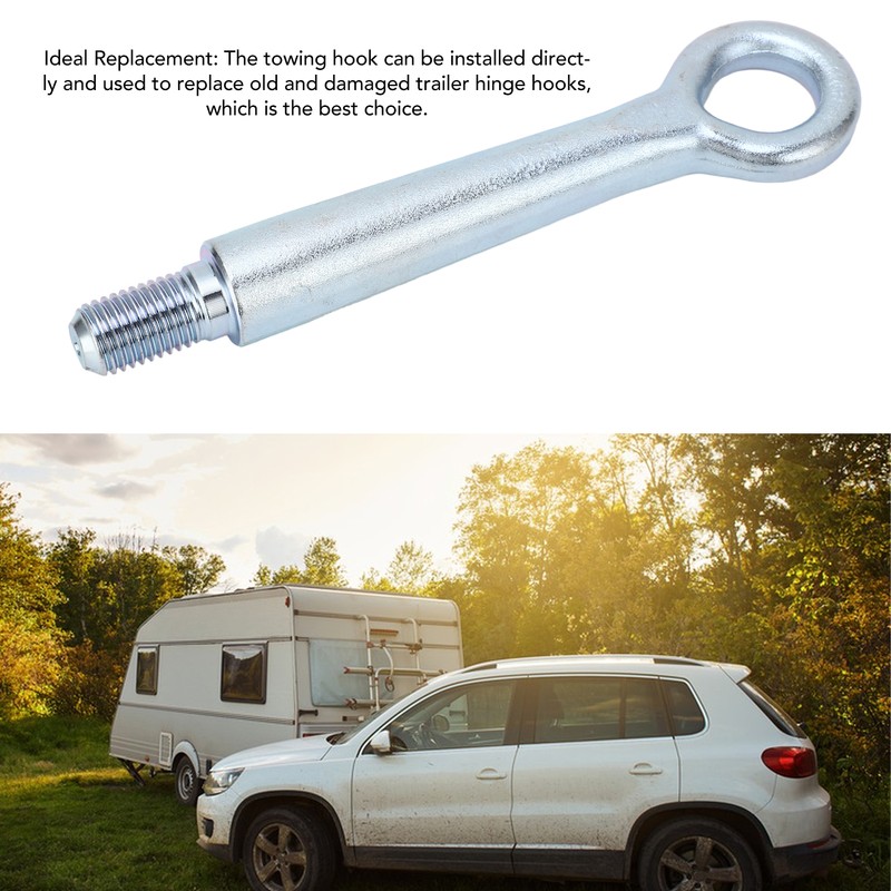 Tow Hook KD5350EJ1B Forged Steel Front Bumper Towing Hitch Replacement