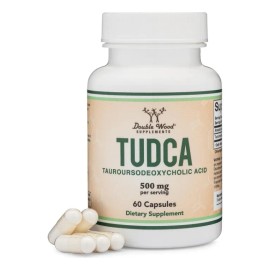 Tudca 500mg Sal Biliar Salud Hepática Bienestar 60 Americano Sabor Sin Sabor