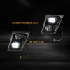 EVERESTHD Fog Light Pair Set 12V LED Front Bumper Lamps