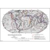 History Galore 24"x36" Gallery Poster, Tectonic Plate Activity Plate Tectonics