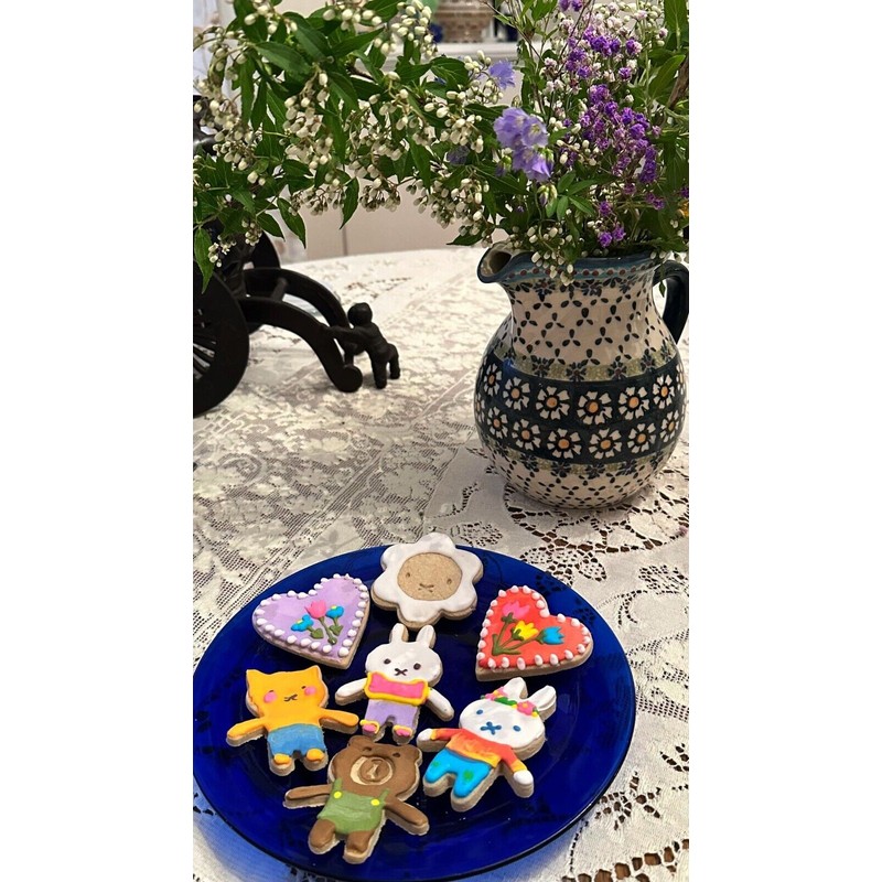 Homemade Gluten Free Sugar Cookies w Royal Icing - Silly
