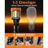GloDrv [2025 Upgrade] 921 912 Led Bulb Cargo Light Fit