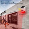 Solar Strobe Light Alarm Waterproof Waterproof Anti Theft Outdoor Motion