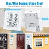 Indoor Outdoor Thermometer Wireless with 3 Remote Sensors, Digital Temperature