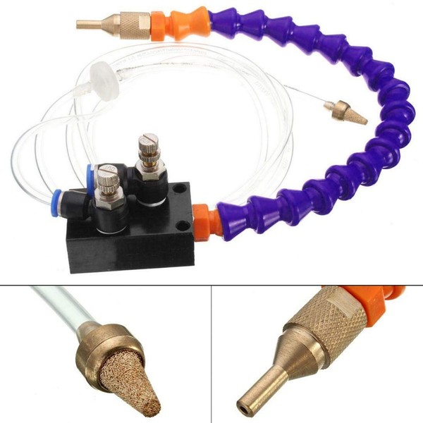 BACHIN Upgrade Version Mist Coolant Lubrication Spray System for Metal