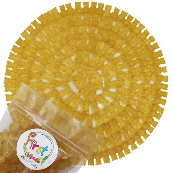 FirstChoiceCandy FirstChoiceCandy Gummy Bears (Pineapple, 1 Pound (Pack of 1))