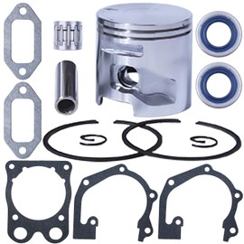 51mm Piston Ring Gaskets Kit for Husqvarna K750 K760 K770 Concrete Cut-Off Saw Partner K 750 Cut Off Saw with Oil Seals Needle Bearing Parts 506372401 506 37 24-01