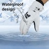 Feelorna Winter Ski Gloves for Men Women, Windproof Warm Snow