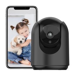 GLEEMALL Baby Monitor with Camera 1080P Baby Camera Monitor WiFi Smartphone App Control Night Vision iOS/Android