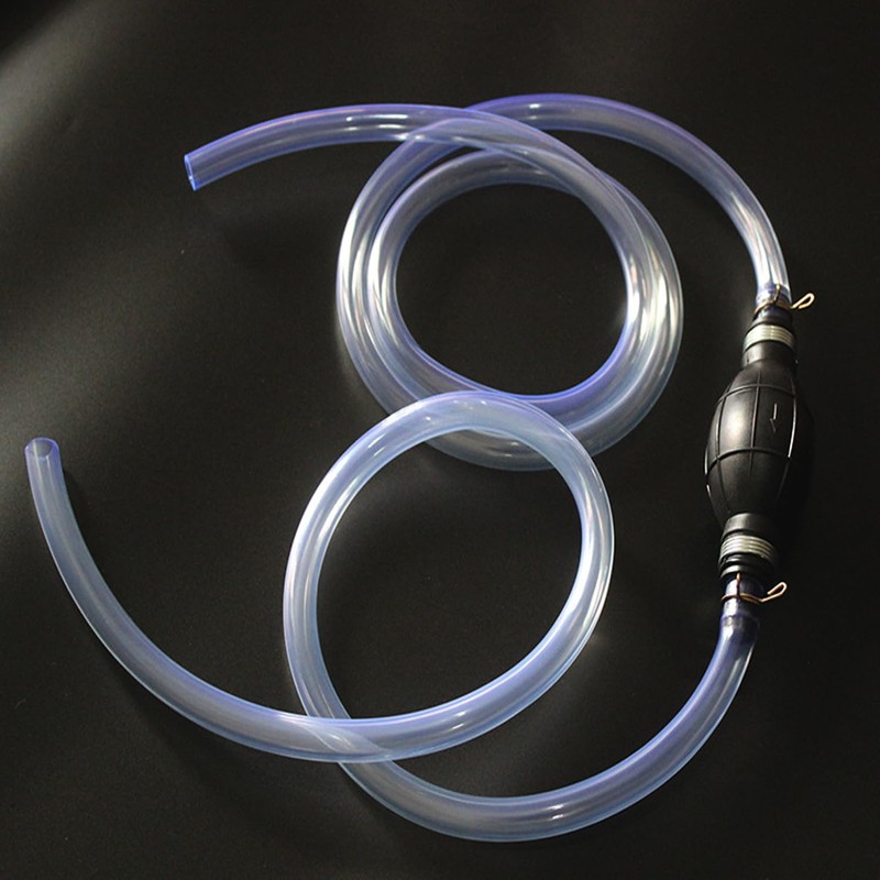 Gasoline Siphon Hose Pump, Hand Siphon Pump for Gasoline Transfer,