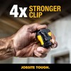 DEWALT Wearable Bluetooth Speaker (Updated Version), Clip-On Wireless Jobsite Pro