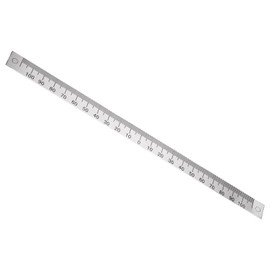 Kozelo Center Finding Ruler - [110mm-0-110mm] Tape Adhesive Aluminum Centering Ruler with Holes Fixed for Measuring Symmetry Wood Crafts Fabrics Use, from The Middle