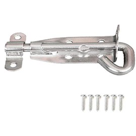 iPEAK Padbolt Lock, Heavy Duty Strong Sturdy Sliding Lock Pad Bolt Ideal for Shed Doors, Garden Gates Patio Outhouse Doors (143mm / 5.62 Inch)