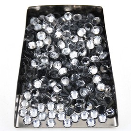 1440pcs Hotfix Quality Crystal Rhinestones Flatback Nail Art Pick Color (Crystal, 6ss)