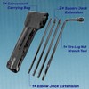 Reeauto Spare Tire Tool Kit with Spare Tire Jack Handle