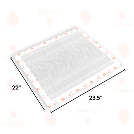 Essentials Disposable Dog Pee Pads (Large (23.5 x 22 in), 100)