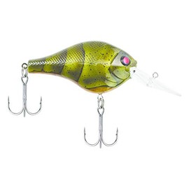 Berkley - Anzuelo de Pesca de Agua Dulce (Todos los Estilos y Colores), Digger, Moss Craw, 1 3/4" (1/4 oz)(1 Count)