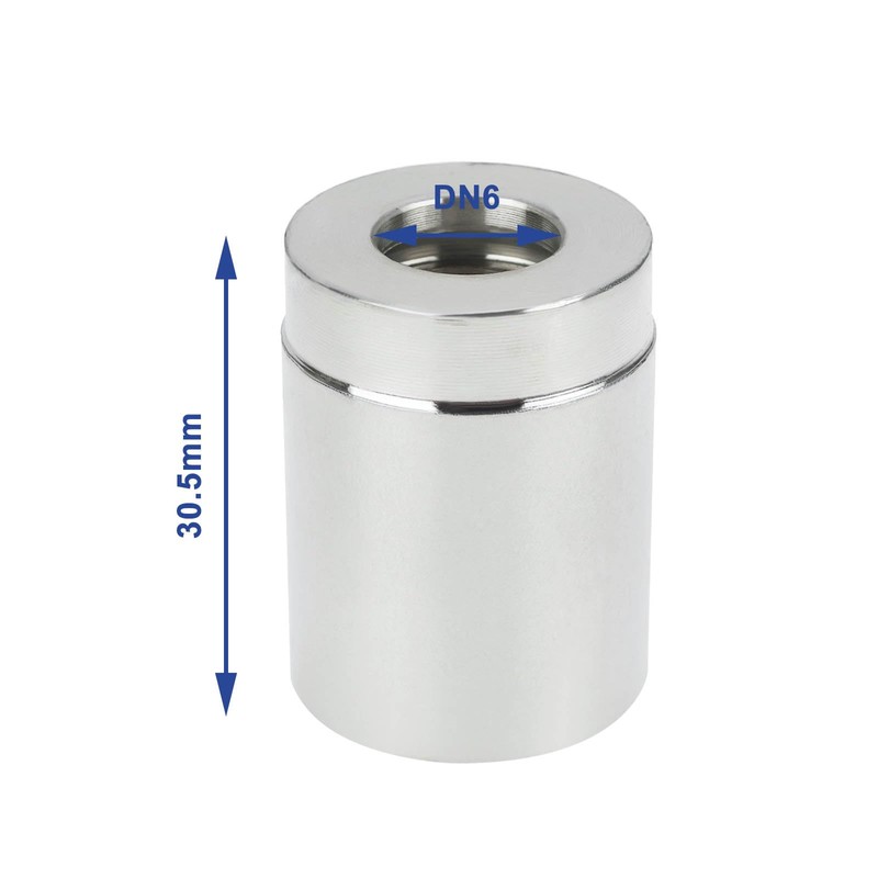 eMagTech Pack of 10 Hydraulic Swage Ferrules Non-Skive Hydraulic Swage