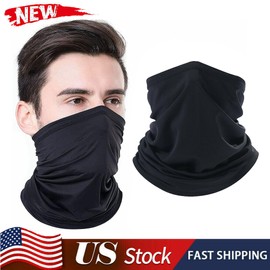 Neck Gaiter Bandana Face Mask Cover Balaclava Scarf Windproof for Motocycle Bike