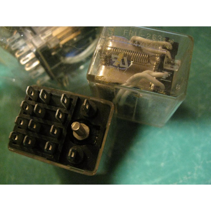 FUJITSU FRL-263 DO24/04CL ELECTRICAL RELAY 4pdt NEW 24VDC Japan