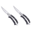 ZONADA Set of Two Kitchen Scissors Stainless Steel Poultry Shears