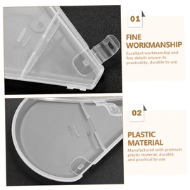 Beavorty 10pcs case lip brush cover brush bubble foundation brush cover Makeup Brush Guard Practical Brush makeup brush protector plastic the bubble brush head cover travel