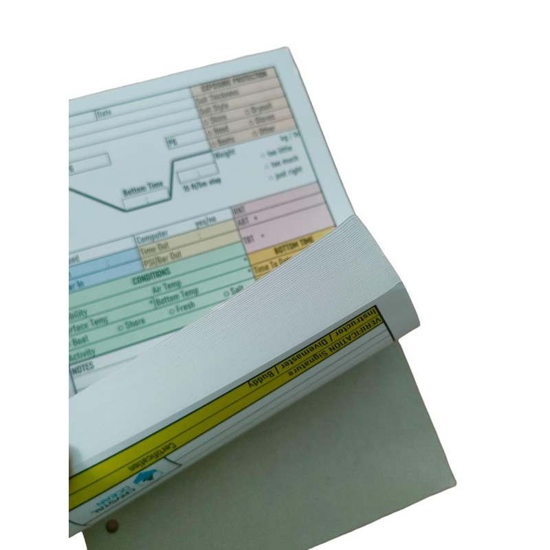 Crystal Ocean Dive Log Sheets (100 logs / 50 sheets)