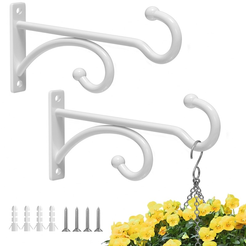 pickpiff 6-Inch Planter Hooks for Hanging Plants - Plant Hanger