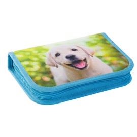 Eberhard Faber 577558 Dog Pencil Case Filled with 42 Writing Utensils