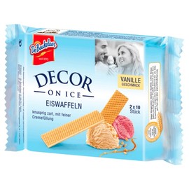 드보이켈러 De Beukelaer 아이스크림 와플 바닐라 20개입 50g De Beukelaer Ice Cream Waffle Vanilla 20 Pieces 50g