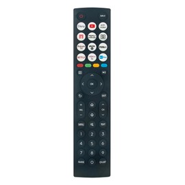AULCMEET ERF2N36 Voice Replacement Remote Control Compatible with Hisense 4K OLED Smart TV 55A63H 65A63H 75A63H 55A6CG 55A6DGCH 55A6EG 55A6FG 55A6GG