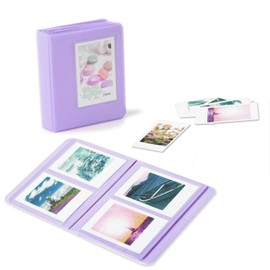 Leebotree Instant Cameras Camera Accessories Compatible with Instax Mini 12 Instant Camera Includes Bag/Album/Frame Sticker/Corner Sticker (Starry Purple)