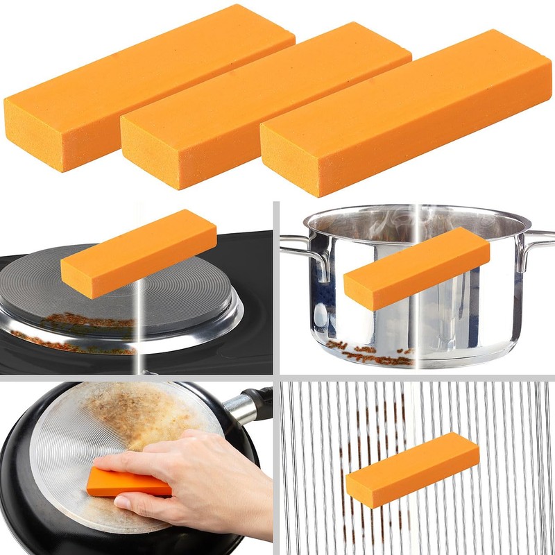 PEARL Set of 12 Stainless Steel Rust Removal Erasers (Lime