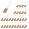 HAMILO 200 Pieces String Tags Kraft Paper Price Tags Jewelry