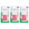 GUM Bi-Direction Interdental Brushes Pack of 6 1.2 mm Pink