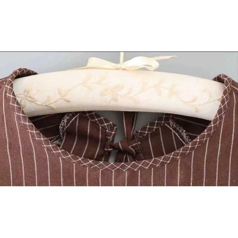 [Y&Y&Y] Brown Unisex Restaurant Cute Apron, Kappo Kimono Kimono Simple