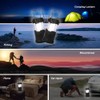 LED Lantern Mini 4 Pack, Camping Lanterns with 12 AAA