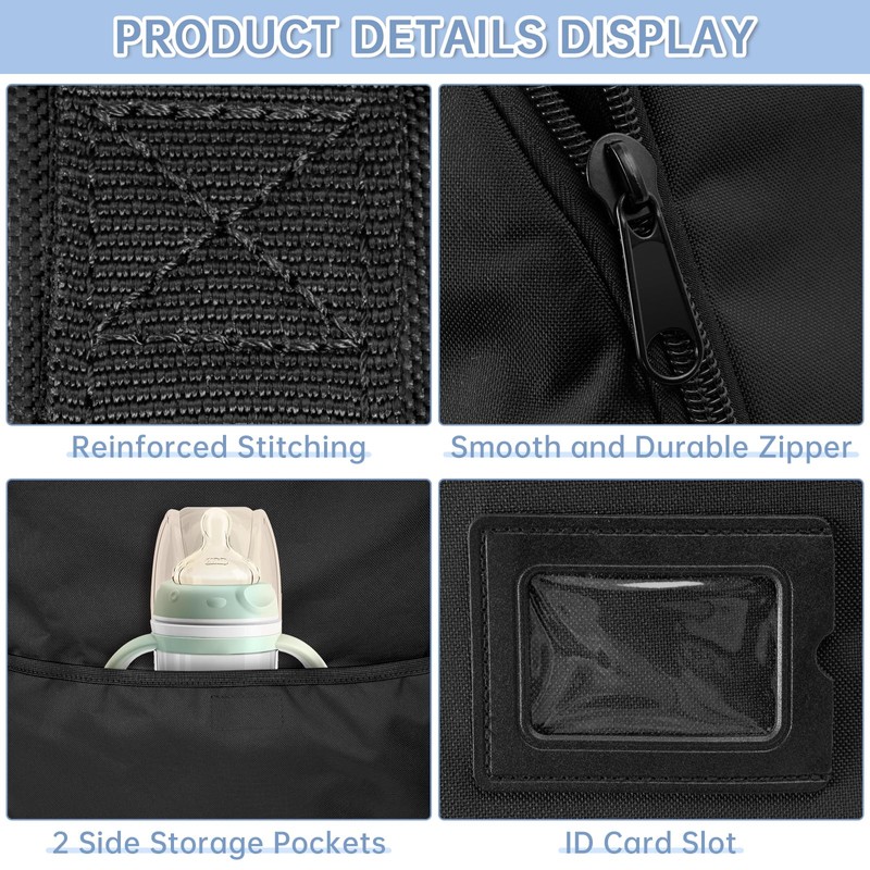 WELIDAY Padded Car Seat Travel Bag Compatible with Doona, Infant