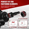 MIXPOWER 3/4" Drive 19mm Hex Impact Bit Socket, Allen Bit