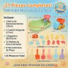 21 Piezas Juguetes de Playa para Niños