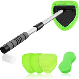 XINDELL 24-inch Windshield Cleaner Tool – Upgrade Large Head Car Interior&Exter