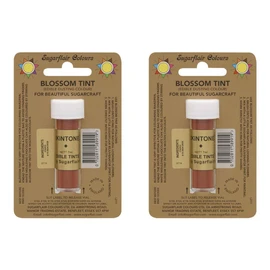 2 x Sugarflair Skintone Edible Blossom Tints Food Colour Colouring Dust Powder