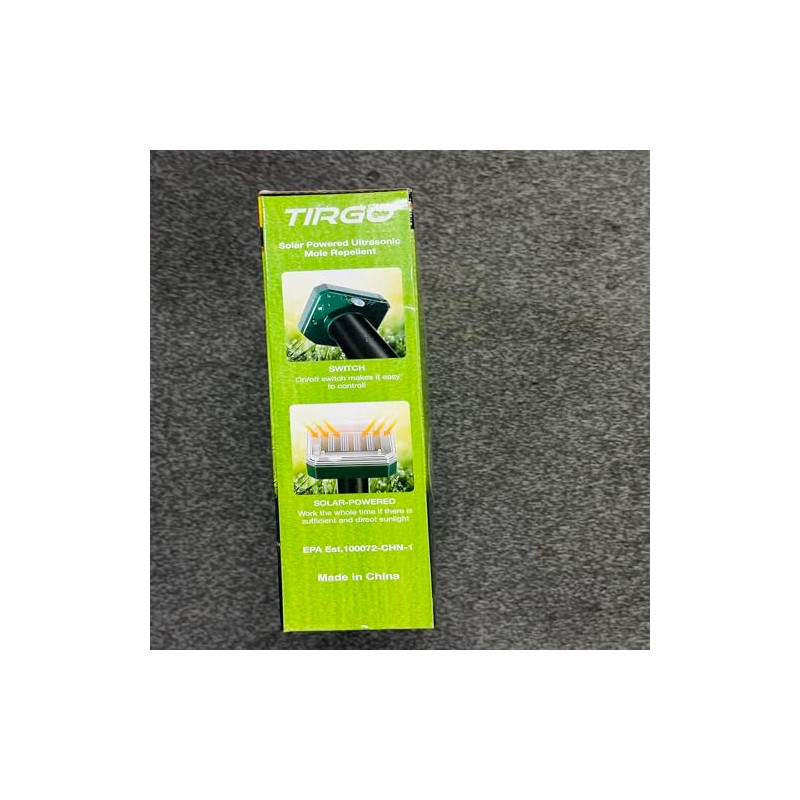 Snake Repellent for Yard Mole Repeller Ultrasonic Deterrent Gopher Traps
