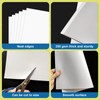 100 Pcs 12" x 18" Poster Board White Poster Board