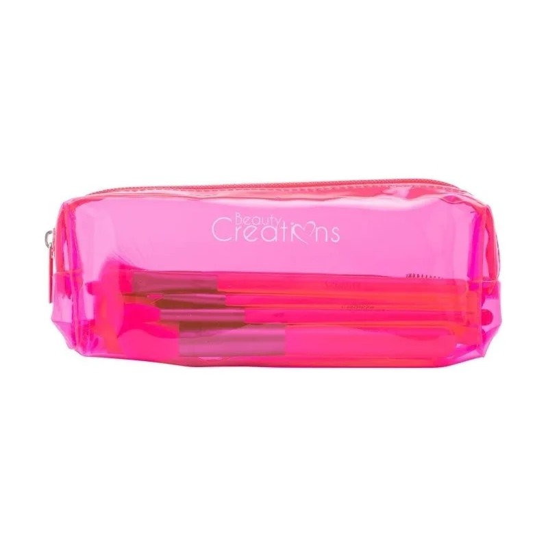 Beauty Creations Pink Neon Set De Brochas 15 Piezas Color