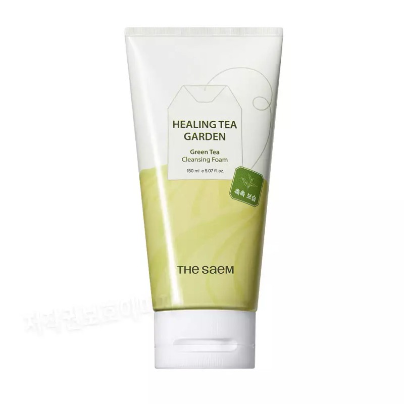 The Saem 더샘 힐링 티 가든 그린티 클렌징 폼 150ml