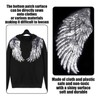 2 Pieces of Wing Sequin Patches, Clothing Accessories, Decorative Patches,